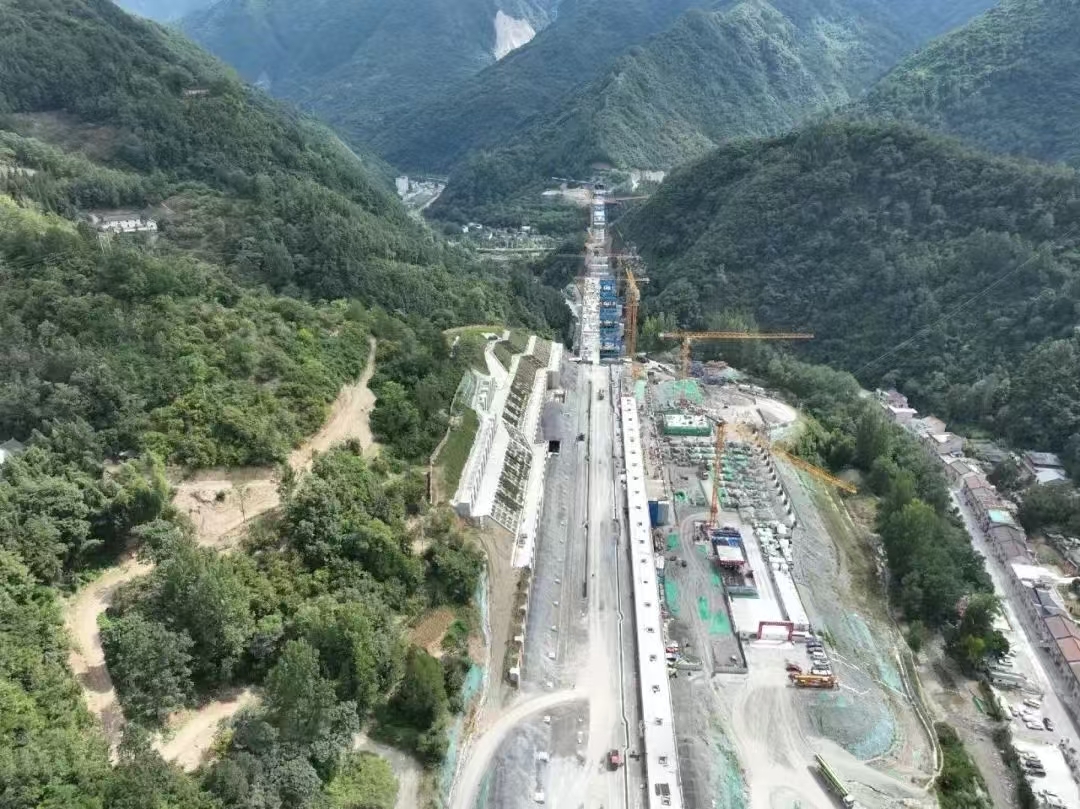 商洛新增一座高铁站，西康高铁镇安西站开工建设