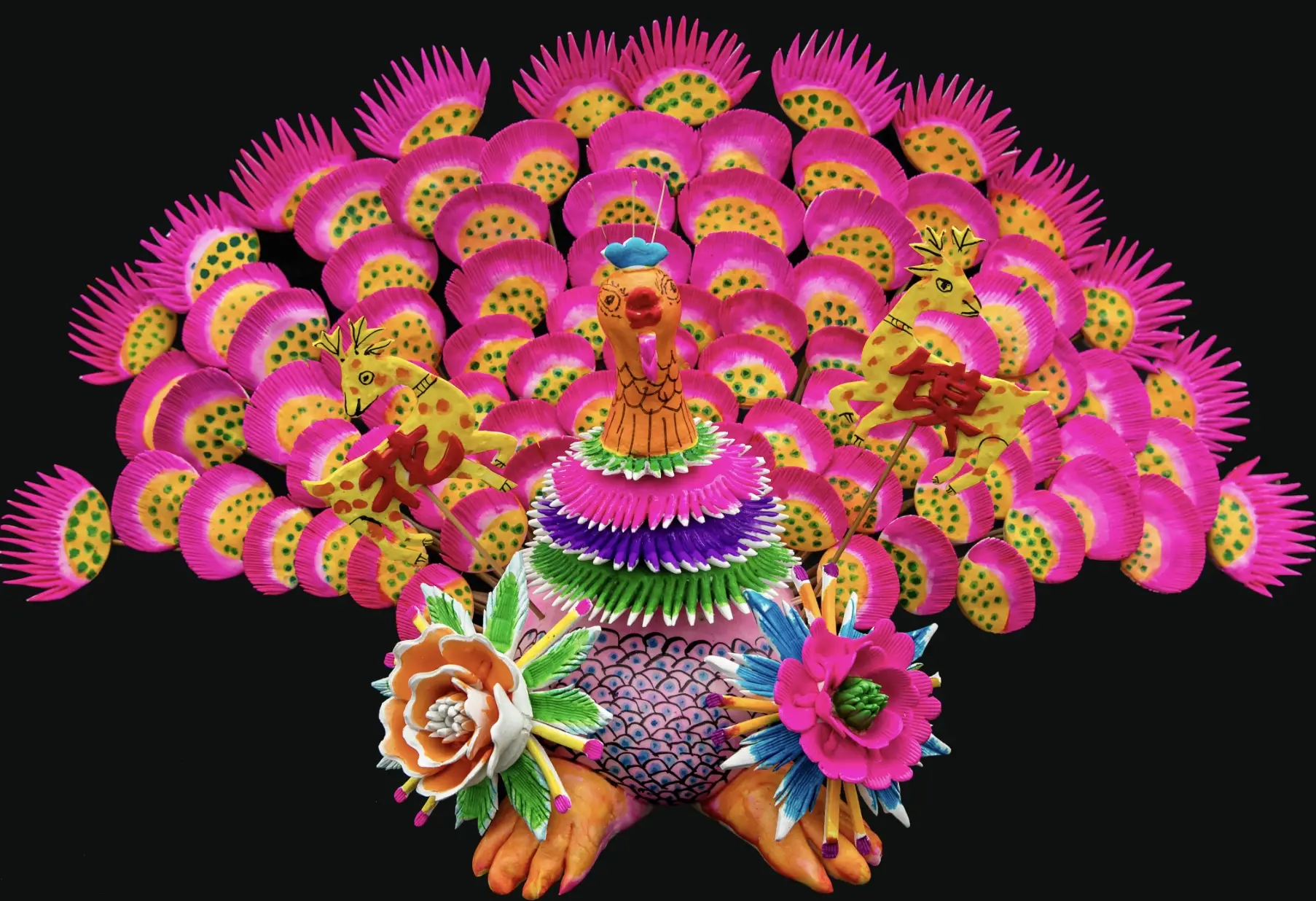 渭南一面花作品荣获第八届陕西民间文艺山花奖