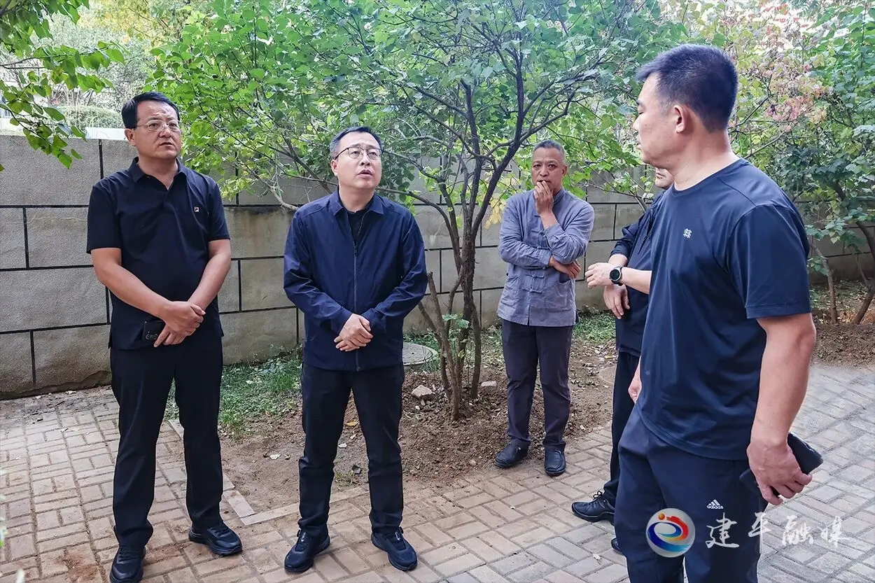 建平县县委书记白剑锋调研天然气接通工作