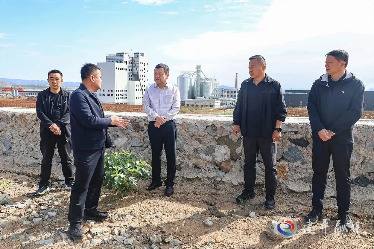建平县县长陈景泉到经济开发区督导工作