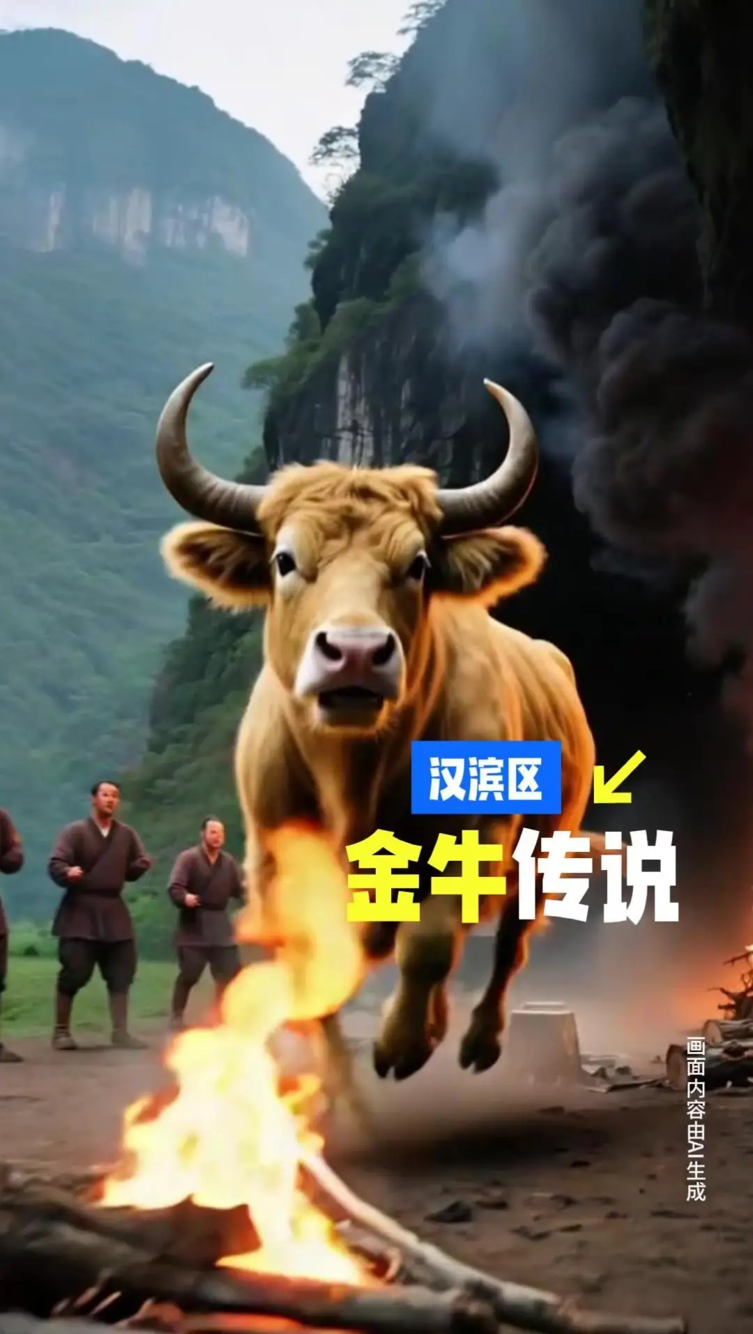 AI带你了解汉滨区金牛传说